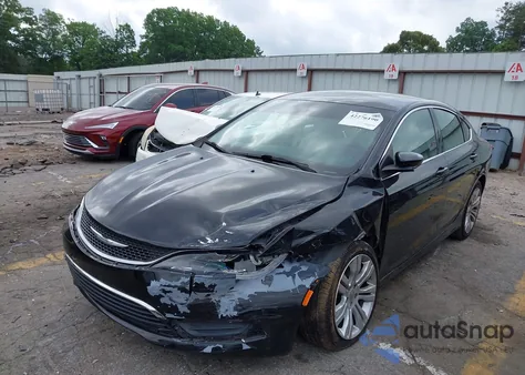 2015 Chrysler 200 Limited from USA, damaged, VIN 1C3CCCAB0FN566682